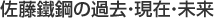 佐藤鐵鋼の過去・現在・未来